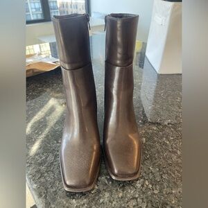 Madden Girl Chocolate Brown Booties